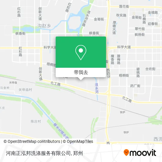 河南正泓邦洗涤服务有限公司地图