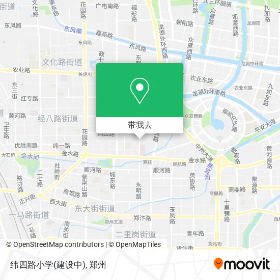 纬四路小学(建设中)地图