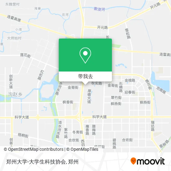 郑州大学-大学生科技协会地图
