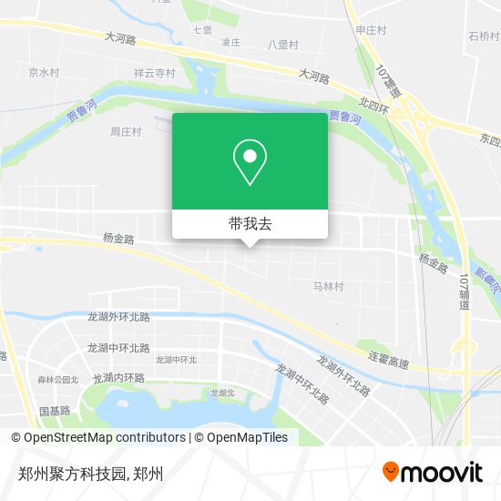 郑州聚方科技园地图