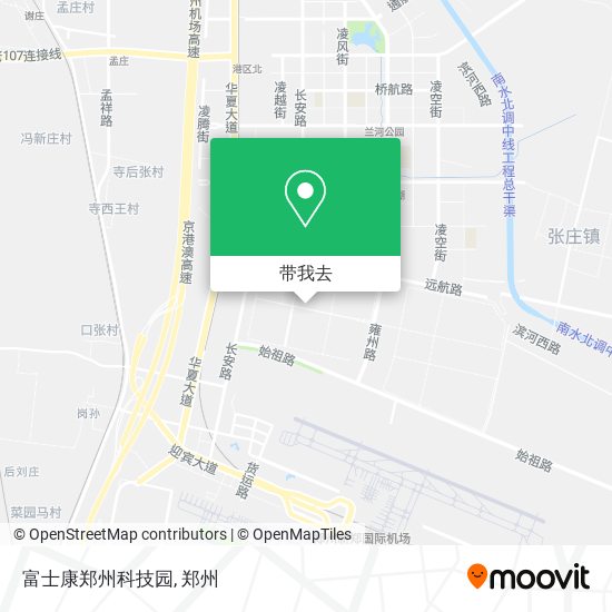 富士康郑州科技园地图