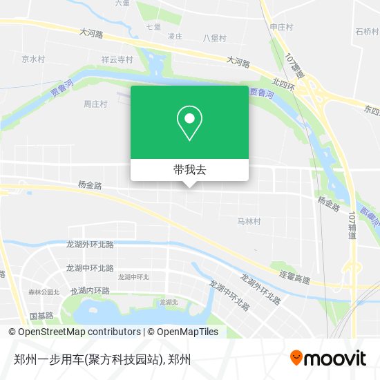 郑州一步用车(聚方科技园站)地图
