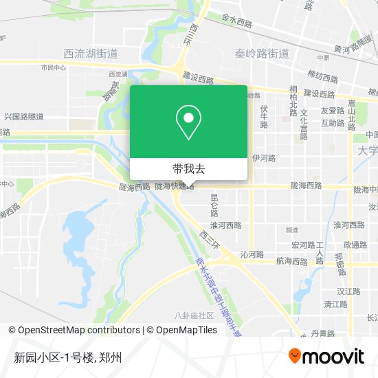 新园小区-1号楼地图