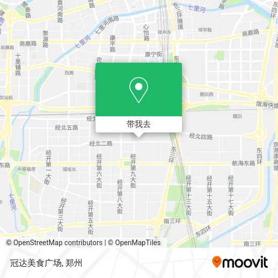 冠达美食广场地图