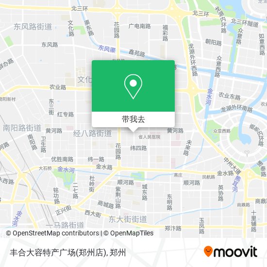 丰合大容特产广场(郑州店)地图