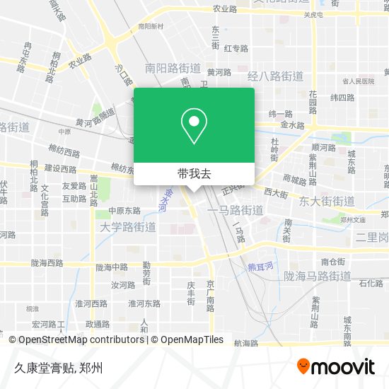 久康堂膏贴地图
