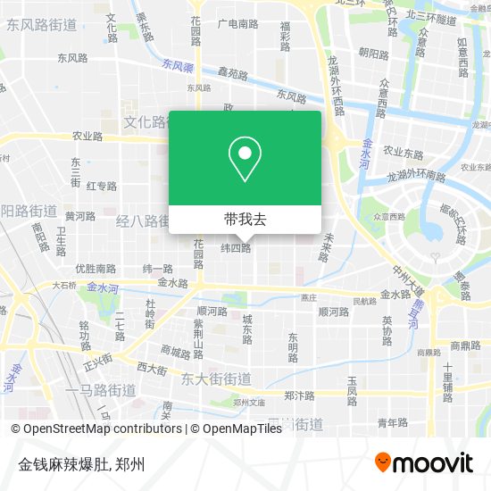 金钱麻辣爆肚地图