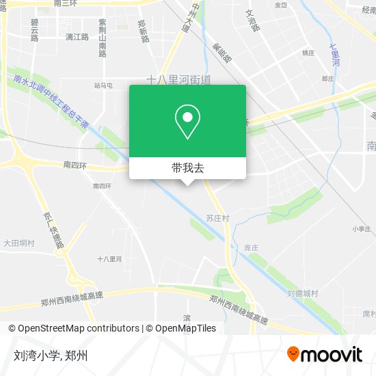 刘湾小学地图