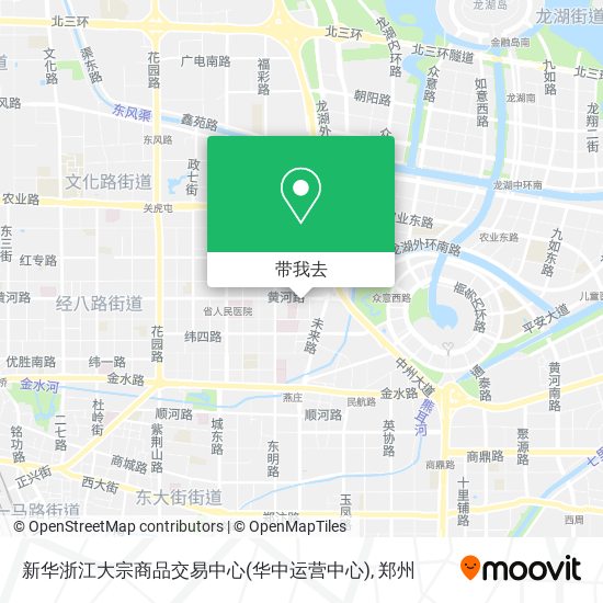 新华浙江大宗商品交易中心(华中运营中心)地图