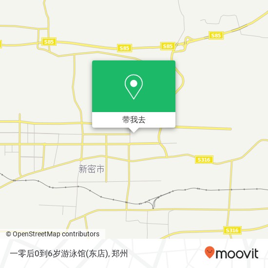 一零后0到6岁游泳馆(东店)地图