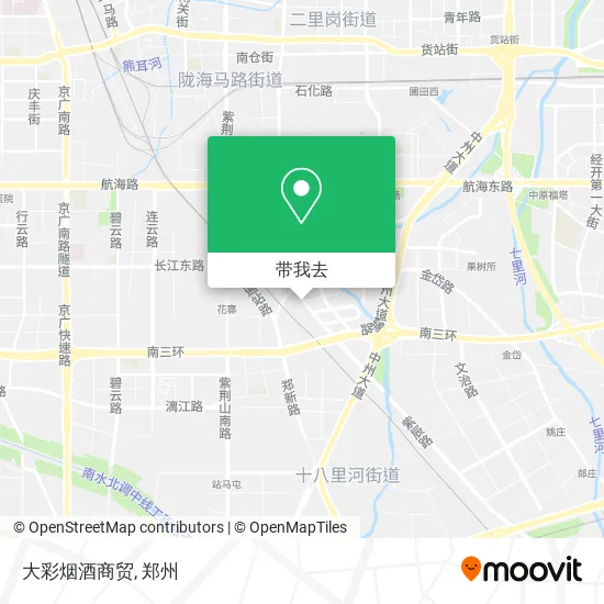 大彩烟酒商贸地图