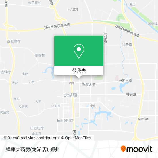 祥康大药房(龙湖店)地图