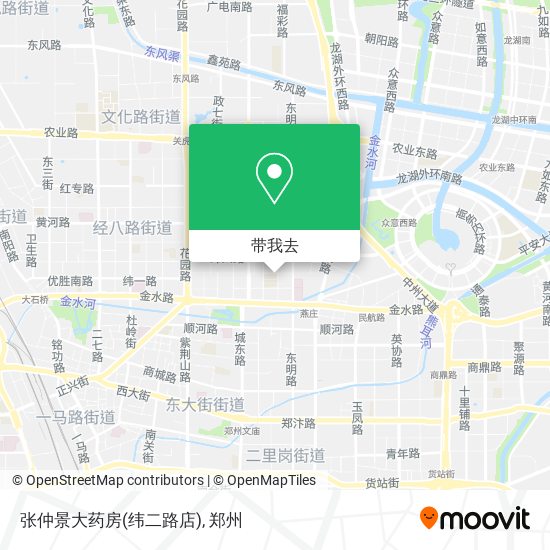 张仲景大药房(纬二路店)地图