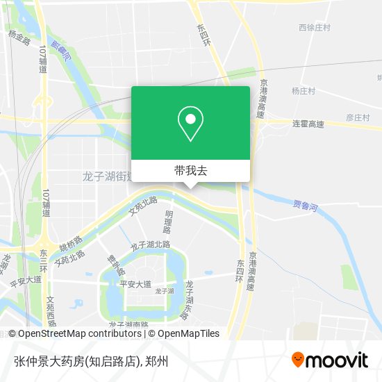 张仲景大药房(知启路店)地图