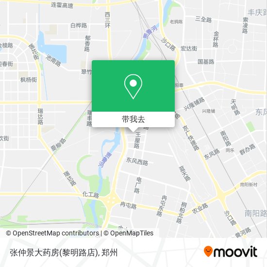 张仲景大药房(黎明路店)地图