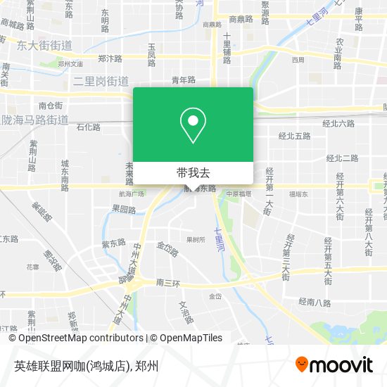 英雄联盟网咖(鸿城店)地图