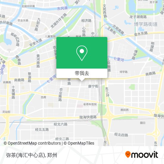弥茶(海汇中心店)地图
