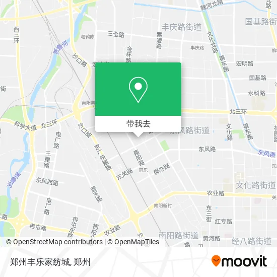 郑州丰乐家纺城地图