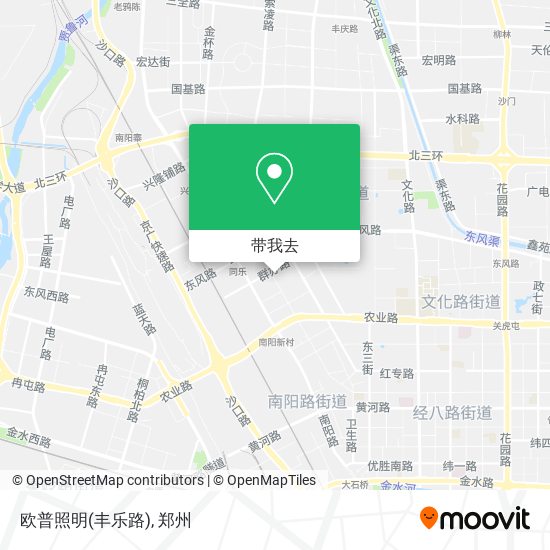 欧普照明(丰乐路)地图