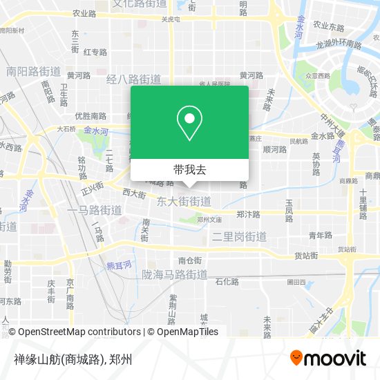 禅缘山舫(商城路)地图