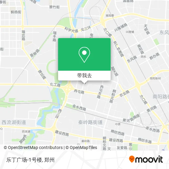 乐丁广场-1号楼地图