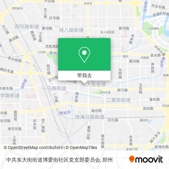 中共东大街街道博爱街社区党支部委员会地图