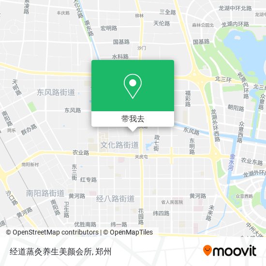 经道蒸灸养生美颜会所地图
