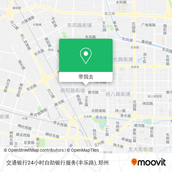 交通银行24小时自助银行服务(丰乐路)地图