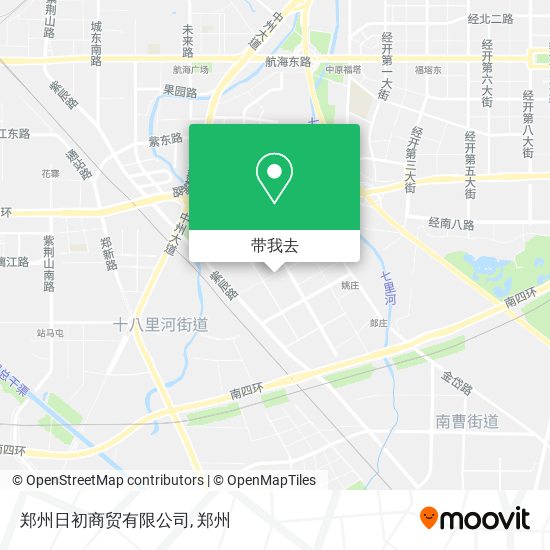 郑州日初商贸有限公司地图