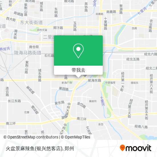 火盆景麻辣鱼(银兴悠客店)地图