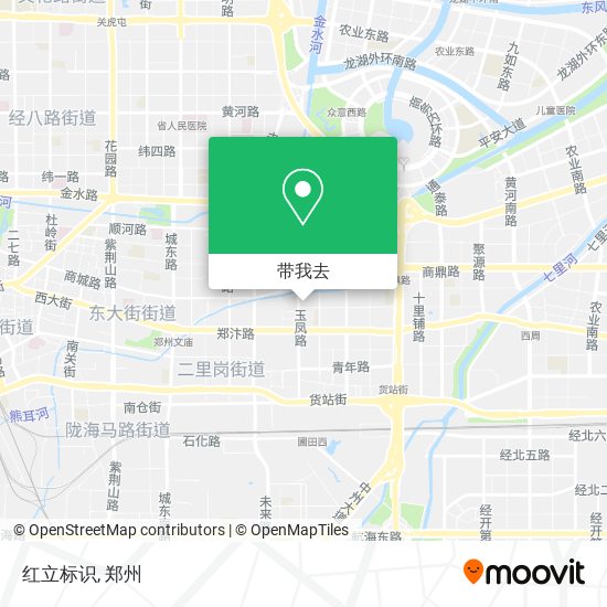 红立标识地图