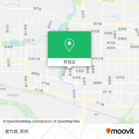 紫竹路地图