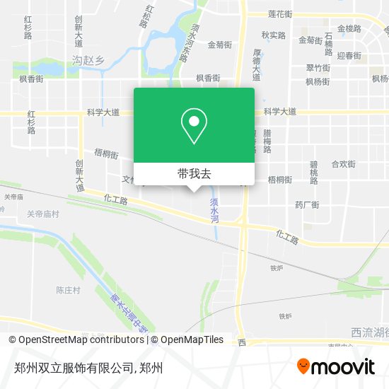 郑州双立服饰有限公司地图