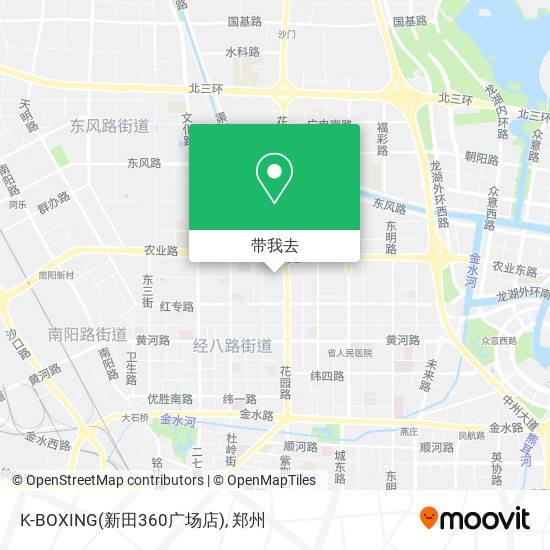 K-BOXING(新田360广场店)地图