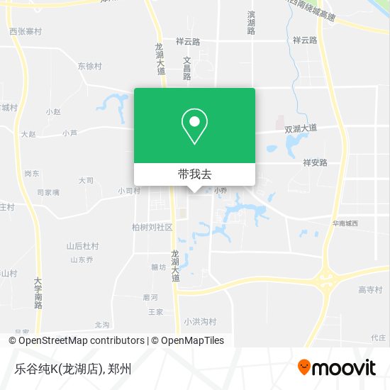乐谷纯K(龙湖店)地图