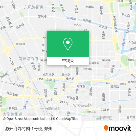 源升府邻竹园-1号楼地图