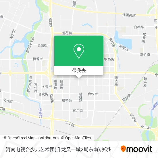 河南电视台少儿艺术团(升龙又一城2期东南)地图