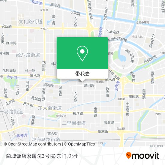 商城饭店家属院3号院-东门地图