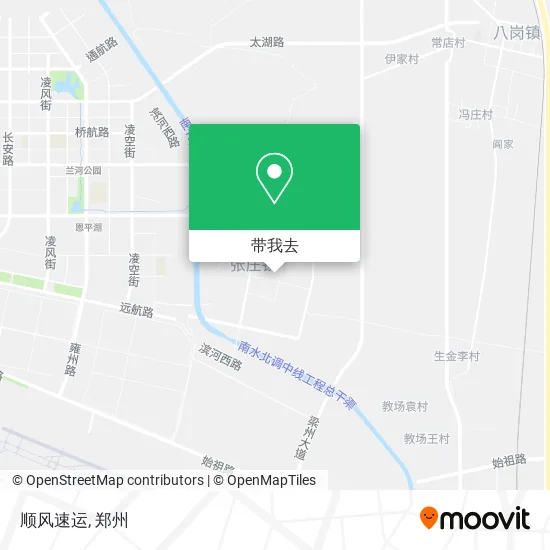 顺风速运地图