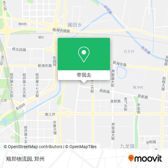 顺郑物流园地图