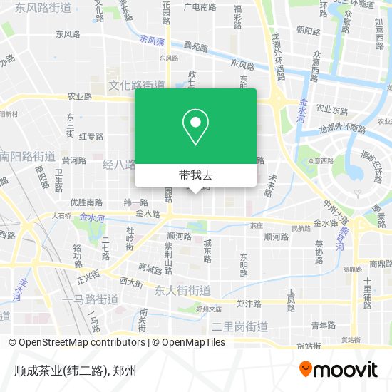 顺成茶业(纬二路)地图