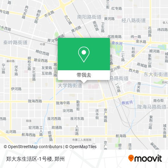 郑大东生活区-1号楼地图
