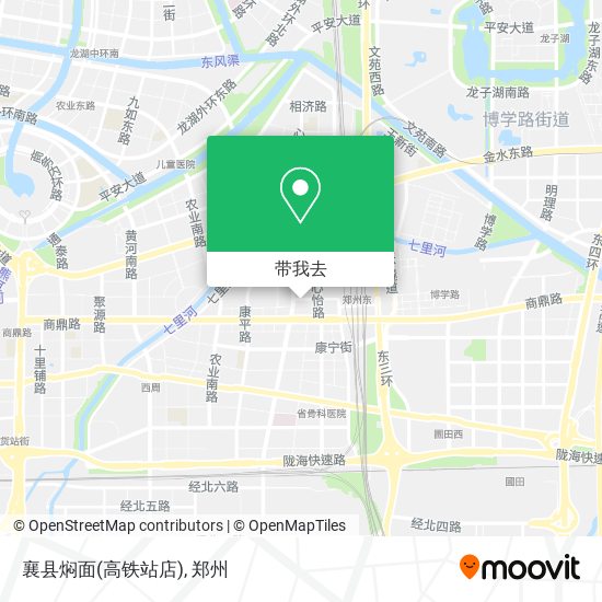 襄县焖面(高铁站店)地图