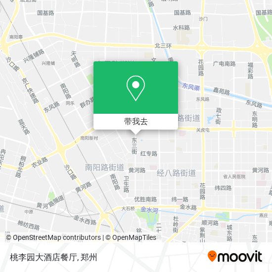桃李园大酒店餐厅地图