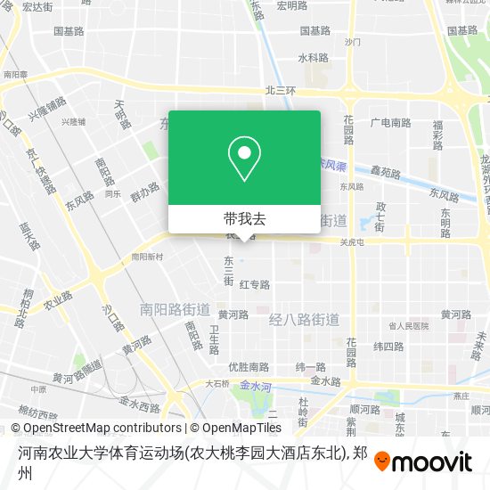 河南农业大学体育运动场(农大桃李园大酒店东北)地图