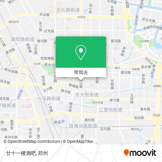 廿十一楼酒吧地图