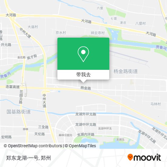 郑东龙湖-一号地图
