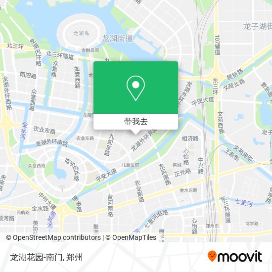 龙湖花园-南门地图