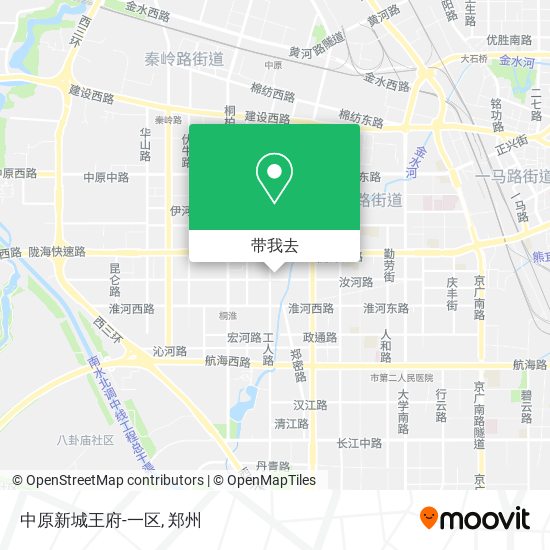 中原新城王府-一区地图
