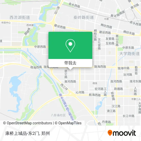 康桥上城品-东2门地图